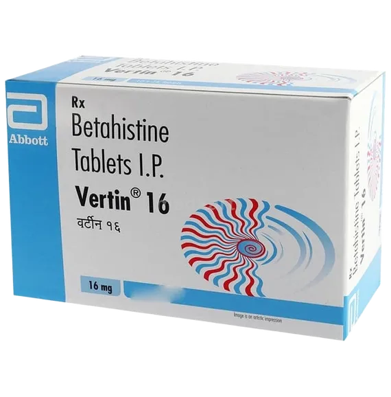 vertin 16mg tablet 15's